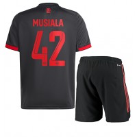Fotbalové Dres Bayern Munich Jamal Musiala #42 Dětské Alternativní 2022-23 Krátký Rukáv (+ trenýrky)